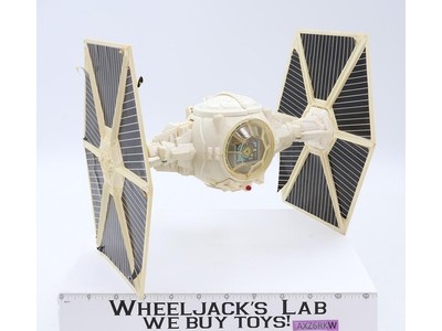 Imperial Tie Fighter WHITE 100% Complete Star Wars 1978 Vintage Kenner Vehicle