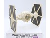 Imperial Tie Fighter WHITE 100% Complete Star Wars 1978 Vintage Kenner Vehicle