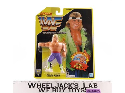 Owen Hart Series 7 WWF Wrestling 1993 Hasbro Action Figure NEW MOSC SEALED