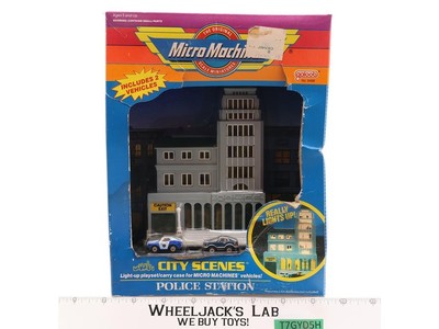 Police Station Playset Micro Machines City Scenes 1989 Galoob Vintage NEW MIB