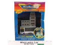 Police Station Playset Micro Machines City Scenes 1989 Galoob Vintage NEW MIB