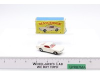 Ford Mustang Lesney Matchbox Series No. 8 1960's England White Car Original Box