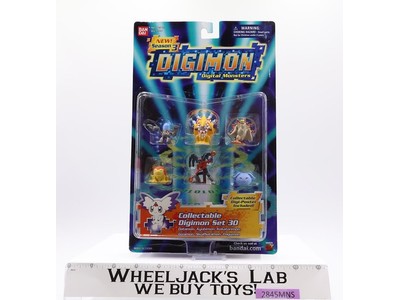 Collectible Set 30 Digimon Season 3 2001 Bandai Mini Action Figure NEW SEALED