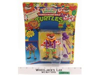 Crazy Clownin' Mike Bodacious Birthday TMNT 1992 Playmates NEW MOSC SEALED