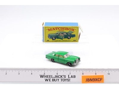 Mercedes 300 SE Coupe Green Original Box Matchbox Series 46 Lesney 1960 England
