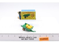 Tipping Trailer 51 W/ Three Barrels & Original Box Lesney Matchbox 1960s England