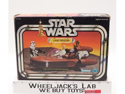 Land Speeder 100% Complete Star Wars 1978 Kenner Action Figure Vehicle