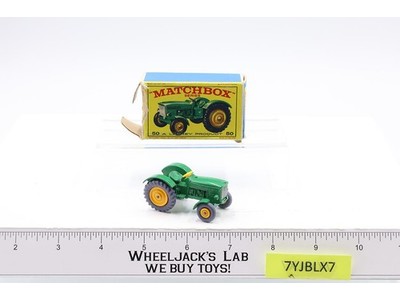 John Deere-Lanz Tractor 50 Lesney Matchbox Series W/ Original Box 1960's England
