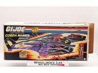 Cobra Mamba W/ Box 100% Complete GI Joe 1987 Hasbro Action Figure Vehicle