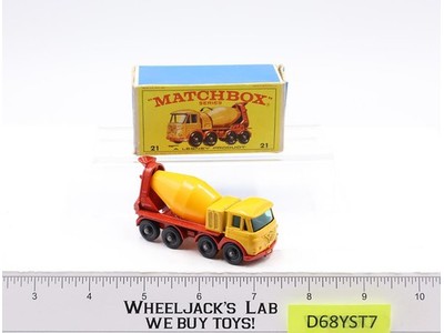 Foden Concrete Truck 21 Lesney Matchbox Series 1960's Made In England