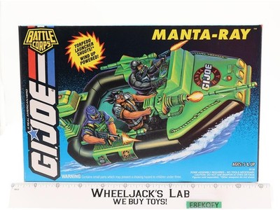 Manta Ray GI Joe Battle Corps 1993 Hasbro Action Figure Vehicle NEW SEALED MISB
