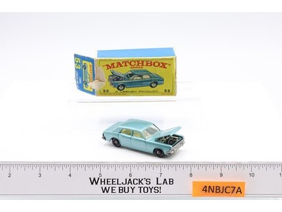 Ford Zodiac MK IV No. 53 Lesney Matchbox Series 1960's Made In England Original