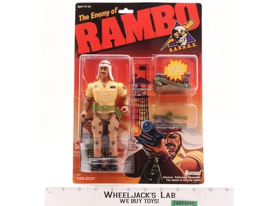 Nomad The Enemy of Rambo 1985 Coleco Vintage Action Figure NEW SEALED MOSC