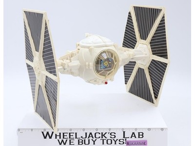 Imperial Tie Fighter WHITE 100% Complete Star Wars 1978 Vintage Kenner Vehicle