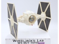 Imperial Tie Fighter WHITE 100% Complete Star Wars 1978 Vintage Kenner Vehicle