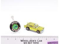 Classic Nomad Yellow 1969 1970 Redline Hot Wheels Mattel RL White Int. w/ Button