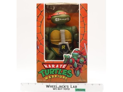 Raphael Karate Turtles Warriors TMNT KO Made in China Vintage 10" Figure NEW