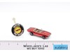 Custom Firebird Red Champagne Int.1968 Mattel Redline Hot Wheels Vtg w/ Button