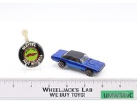 Custom T-Bird BLUE 1967 1968 Hot Wheels Redline Mattel Vintage RL w/ Button USA