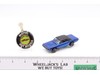 Custom T-Bird BLUE 1967 1968 Hot Wheels Redline Mattel Vintage RL w/ Button USA