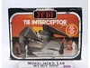 Imperial Tie Interceptor 100% Complete Star Wars ROTJ 1983 Kenner Vehicle