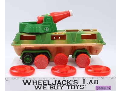 Combat Cartoon Ketchup Vehicle Food Fighters 1988 Mattel Vintage Action Figure
