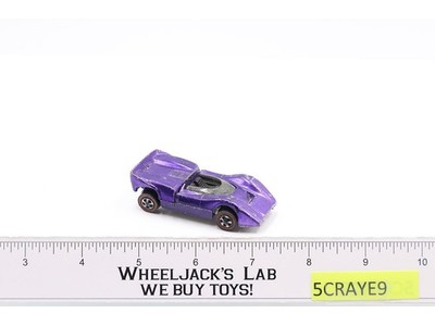 McLaren M6A Purple 1968 1969 Redline Hot Wheels Mattel Vintage RL USA