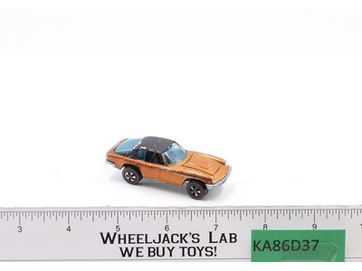 Maserati Mistral ORANGE w/ Black Roof 1969 Redline Hot Wheels Mattel Vintage RL