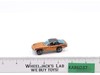 Maserati Mistral ORANGE w/ Black Roof 1969 Redline Hot Wheels Mattel Vintage RL