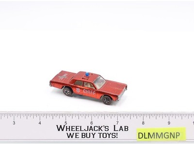 Fire Chief Cruiser Spectraflame Red 1968 1970 Hot Wheels Mattel Vintage Redline