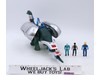 Diplodocus W/Questar & Aries 100% Complete Dino Riders 1989 Tyco Action Figure