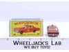 Fire Chief Car 59 Lesney Matchbox Series 1960's Made In England