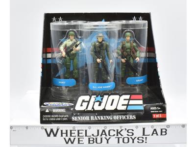 Senior Ranking Officers 1 of 3 GI Joe 25th NEW TRU Joe Hawk Duke Grunt Hasbro