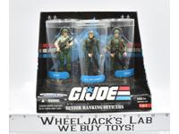 Senior Ranking Officers 1 of 3 GI Joe 25th NEW TRU Joe Hawk Duke Grunt Hasbro