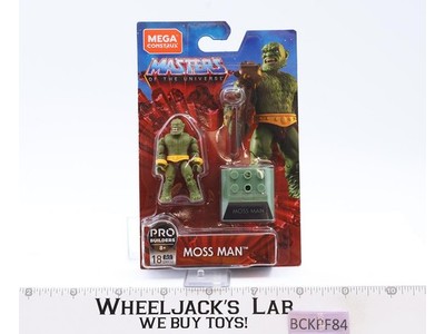 Moss Man Mega Construx 18 pcs Master of the Universe He-Man Figures MOSC NEW