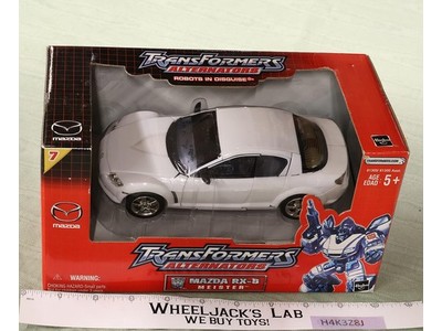 Mazda RX-8 Meister Tranformers Alternators 2004 Hasbro Figure NEW SEALED