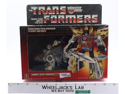 Snarl W/BOX & INSERT 100% Complete 1985 Vintage Hasbro G1 Transformers Figure