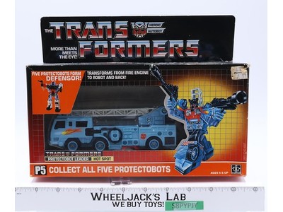 Hot Spot 100% Complete W/BOX & INSERT 1986 Vintage Hasbro G1 Transformers