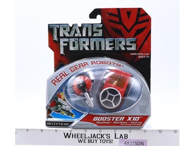 Booster X10 Transformers Real Gear Robots 2007 Hasbro NEW SEALED