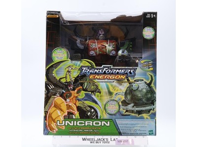 Unicron Transformers Energon 2003 Hasbro Action Figure NEW SEALED