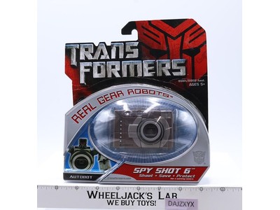 Spy Shot 6 Transformers Real Gear Robots 2007 Hasbro NEW SEALED