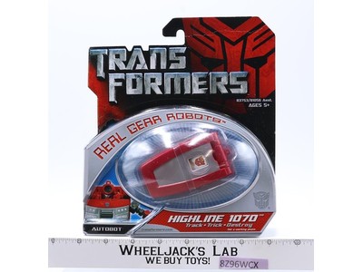Highline 1070 Transformers Real Gear Robots 2007 Hasbro NEW SEALED