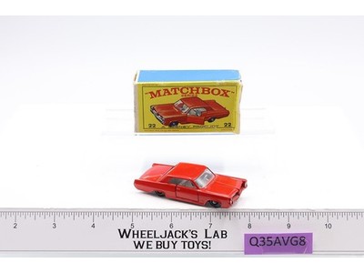 Pontiac Coupe No. 22 Original Box Lesney Matchbox Series 1960's England