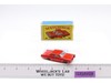 Pontiac Coupe No. 22 Original Box Lesney Matchbox Series 1960's England