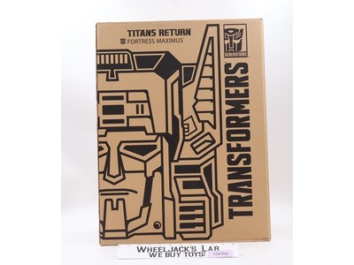 Fortress Maximus Transformers Titans Return SDCC 2016 Hasbro NEW SEALED