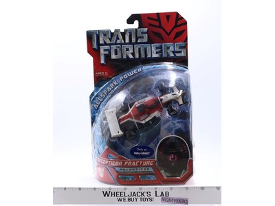 Fracture Deluxe Class Transformers Movie 2007 Hasbro Action Figure NEW SEALED
