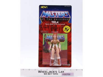 Teela Masters of the Universe Super7 2018 Mattel Action Figure NEW SEALED