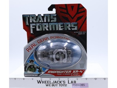 Midnighter XR-4 Transformers Real Gear Robots 2007 Hasbro NEW SEALED