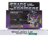 Bombshell 100% Complete W/BOX & INSERT 1985 Vintage Hasbro G1 Transformers