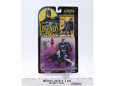 Cyborg Batman Legends of Batman 1994 Kenner Action Figure NEW MOSC SEALED